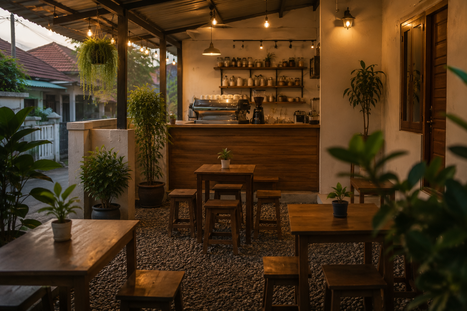 Proses manual brew kopi Singgah Ngopi